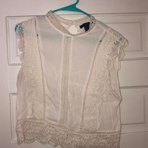 White Lace Blouse